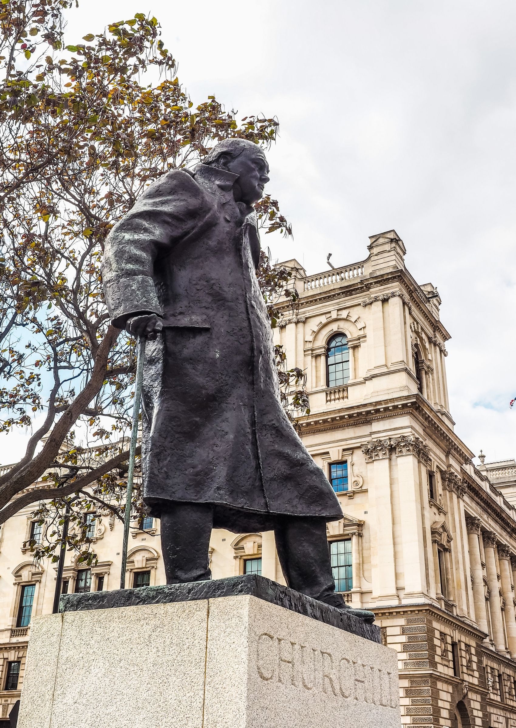 Churchill statue