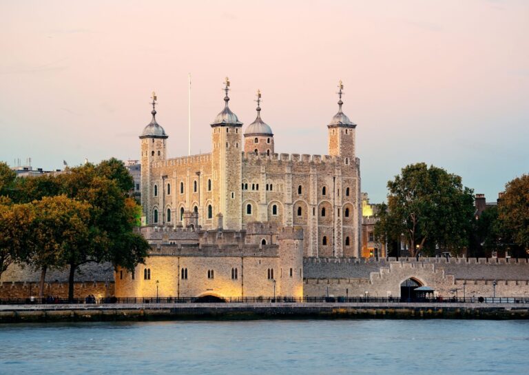 Visit tower of london sunset